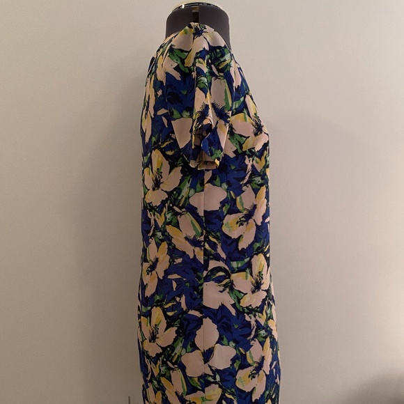 J. Crew Factory Floral Sheath Dress (Petite) - Picture 2 of 4